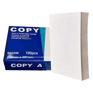 Paquet de 100 feuilles blanches A4 80g pour imprimante