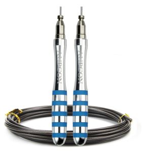 Corde à sauter professionnelle à cable pour entraînement de boxe ou MMA