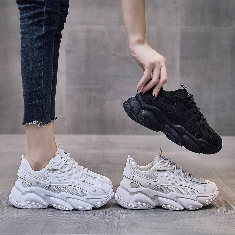 Baskets TUINANLE à semelle épaisse pour femme Nouvelle Collection – Image 5