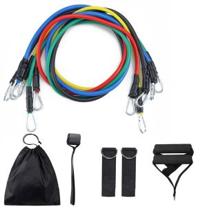 Bandes de résistance en latex 11 pièces