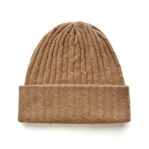 Bonnet en laine pure double épaisseur pour femme ou homme