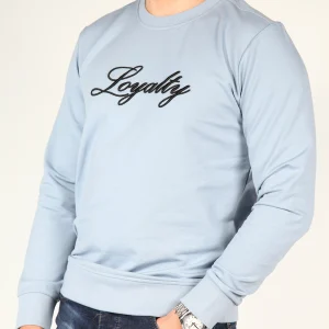 Blauwe Sweater Loyalty