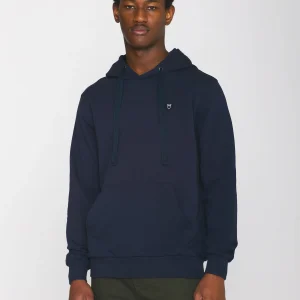 ARVID basic hood badge sweat - GOTS/Vegan