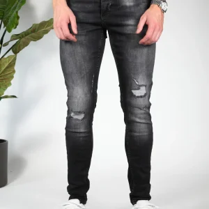 Zwarte Impact Skinny Jeans Valenci