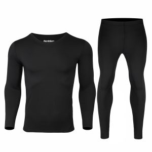 Ensemble de sous-vêtements thermiques leggings et licra doublés et molletonnés pour homme ou femme