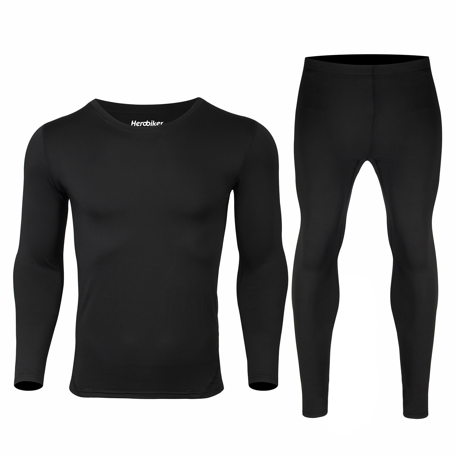 Ensemble de sous-vêtements thermiques leggings et licra doublés et molletonnés pour homme ou femme