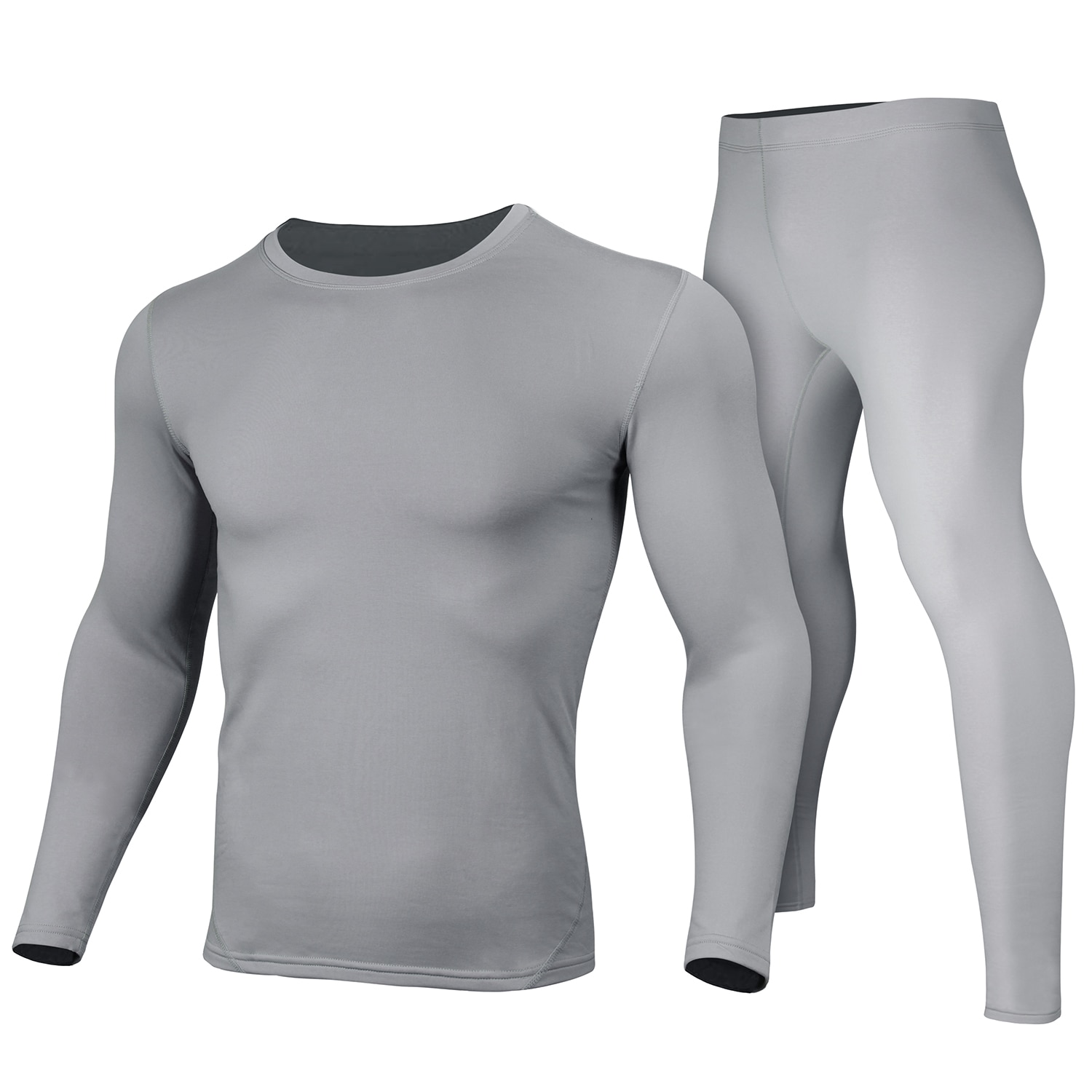Ensemble de sous-vêtements thermiques leggings et licra doublés et molletonnés pour homme ou femme – Image 3