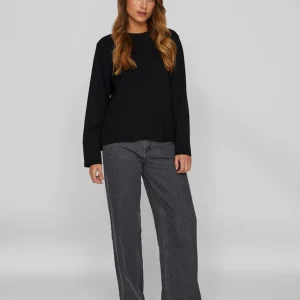 VIOSTRIA O-NECK L/S KNIT TOP