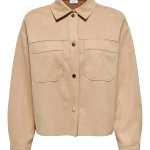 JDYJULLE L/S FAKE SUEDE SHIRT