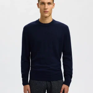 Slhtray Pull Homme Merino Relaxé