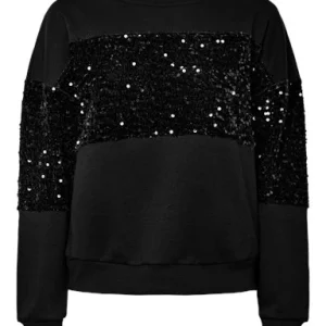 PCNANCY Pull Femme Sweat Recyclé