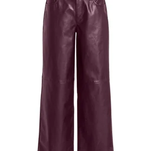 VIANNIE Pantalon Taille Droite Coated