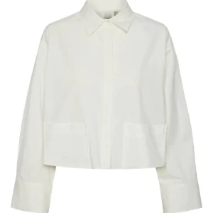 YASLEE Chemise Coton Bio Cropped