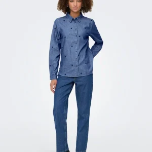 JDYLOVE Chemise Femme Manches Longues