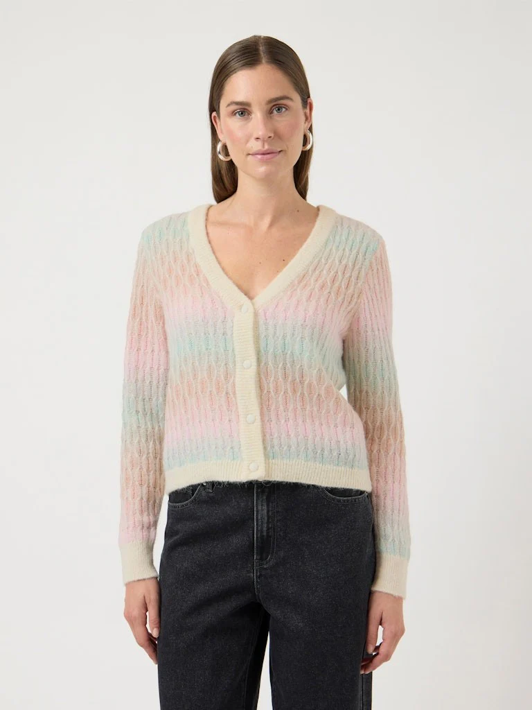 YASSPACE Cardigan V-Neck Laine Femmes – Image 3