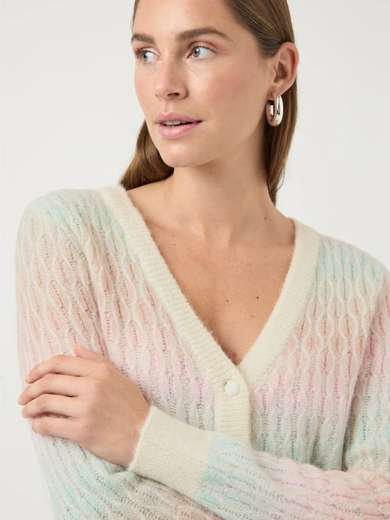 YASSPACE Cardigan V-Neck Laine Femmes – Image 6
