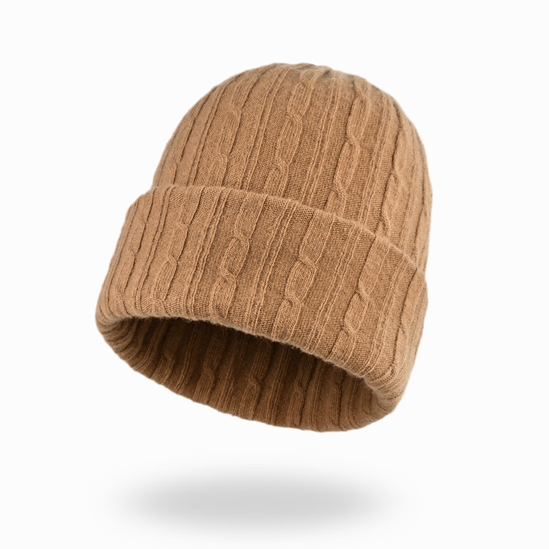 Bonnet en laine pure double épaisseur pour femme ou homme – Image 3