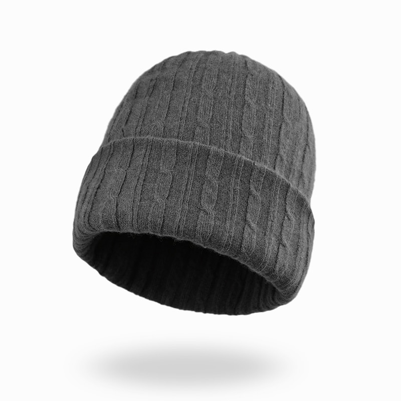 Bonnet en laine pure double épaisseur pour femme ou homme – Image 7