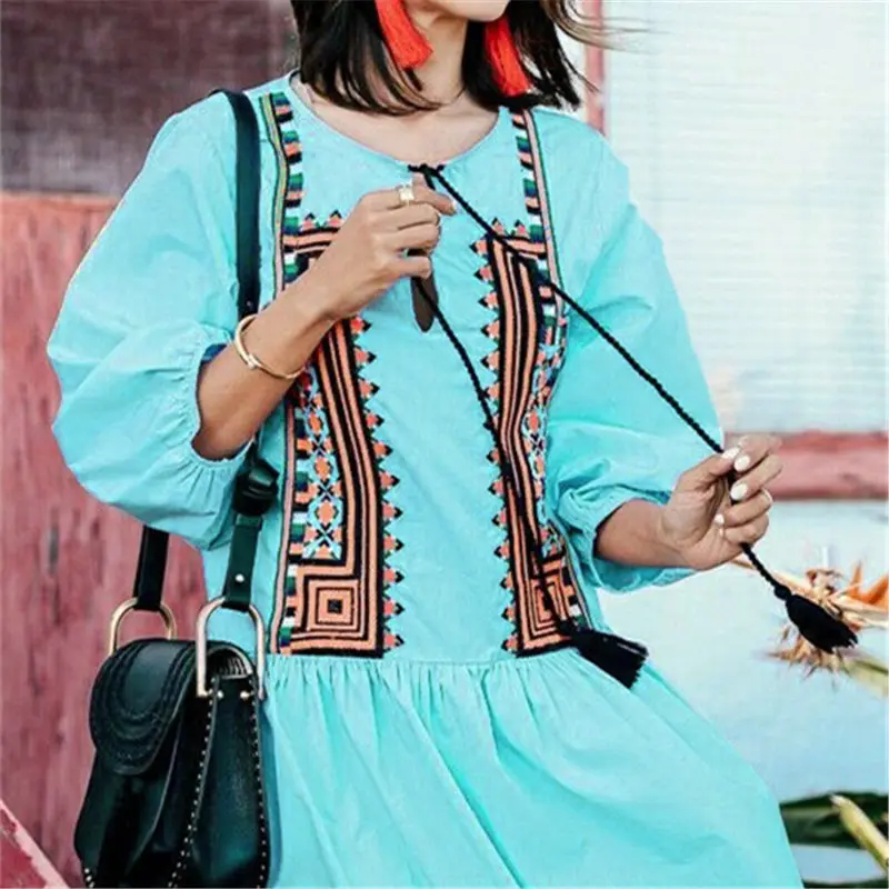 Tunique de plage caftan – Image 2