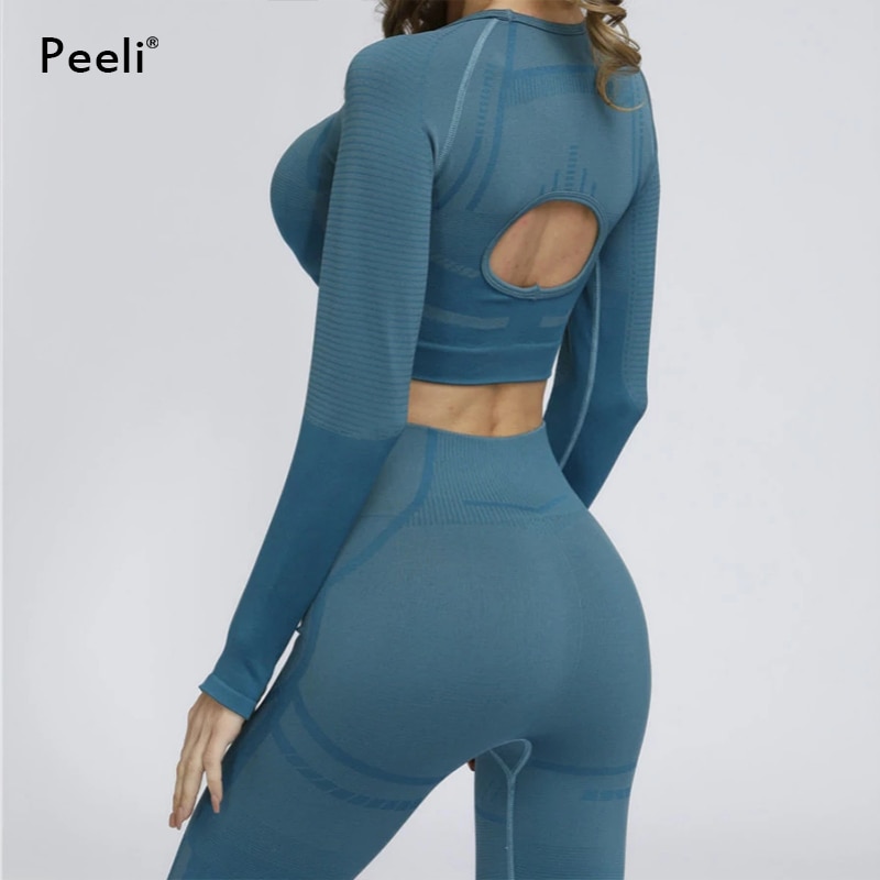 Ensemble de sport 2 pièces Peeli pour femme – Image 3