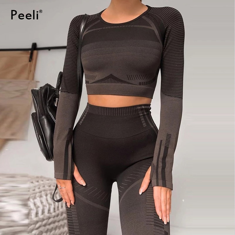 Ensemble de sport 2 pièces Peeli pour femme – Image 4