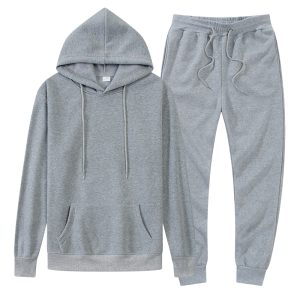 Ensemble jogging et sweat à capuche pour homme et femme