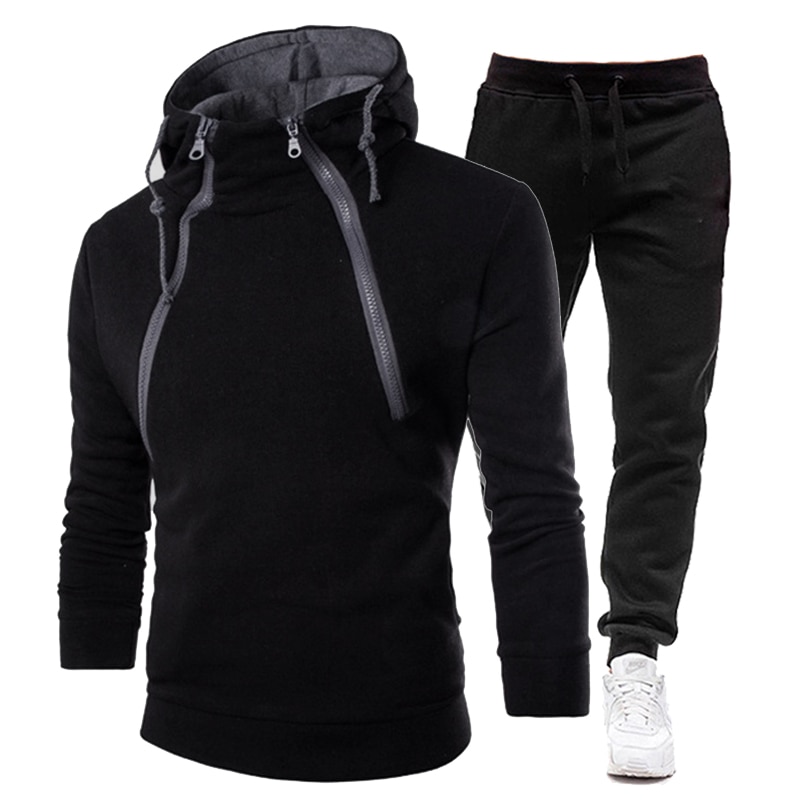 Ensemble de sweat à capuche et jogging pour homme – Image 2