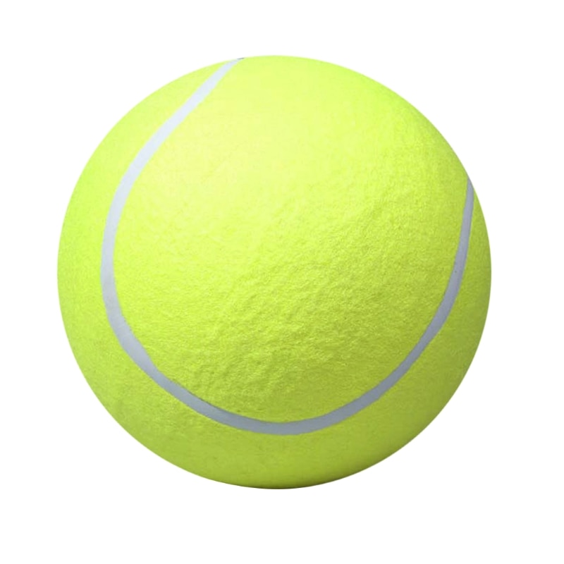Balle de Tennis géante gonflable pour chiens