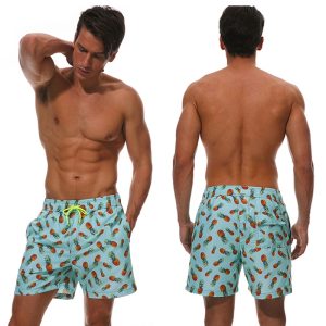Short de bain à motifs pour homme