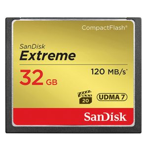 Carte mémoire SanDisk Compact Flash CF pour appareil photo