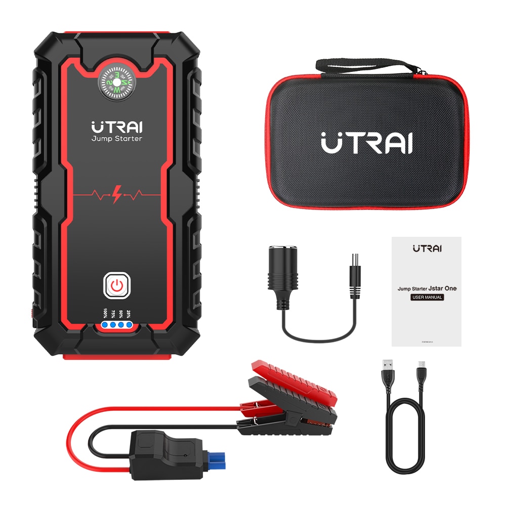 Batterie Externe et démarreur de voiture UTRAI 12V 2000A