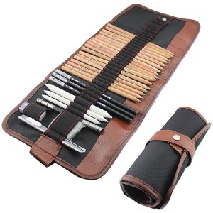 Ensemble de crayons de croquis professionnels de 29 pièces