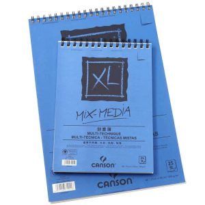 Canson XL – papier multi-techniques pour crayon à aquarelle 300g/m2 25 feuilles