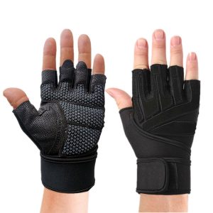 Gants de musculation antidérapants en silicone pour Fitness et Crossfit