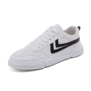 Baskets blanches mixtes fines