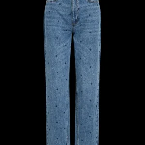 VIKELLY Jeans Slim Femme Haute Taille