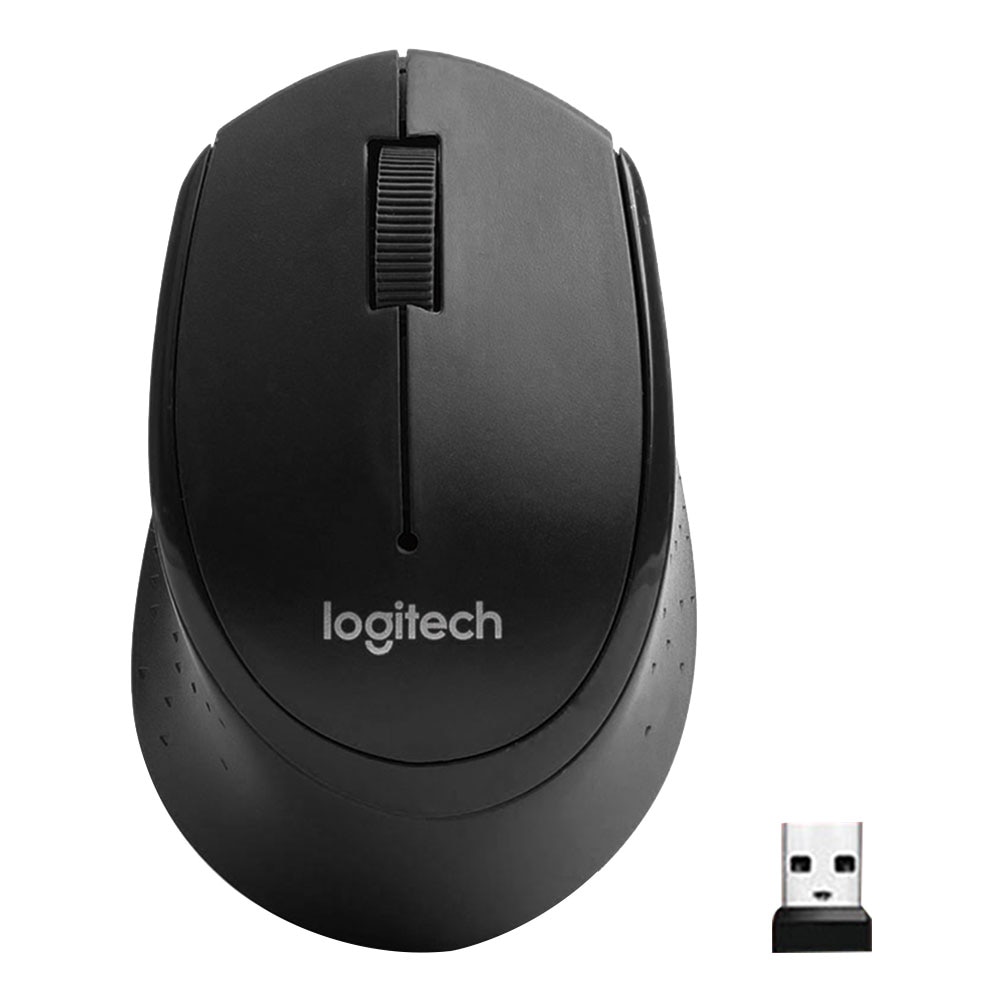 Souris optique Logitech sans fil – USB
