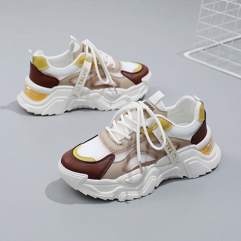 Baskets TUINANLE respirantes à semelle épaisse pour femmes – Image 5