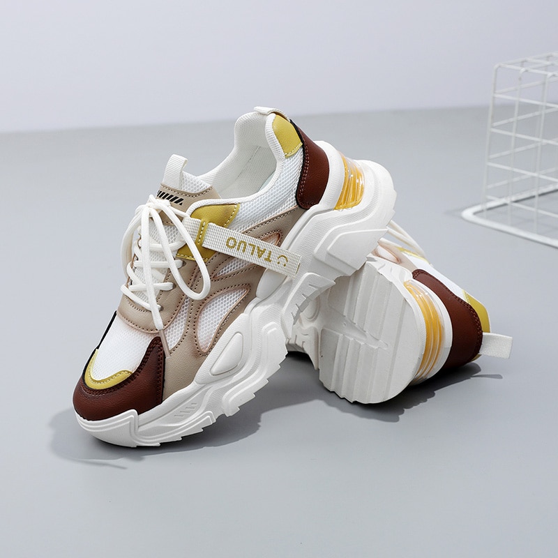 Baskets TUINANLE respirantes à semelle épaisse pour femmes – Image 4