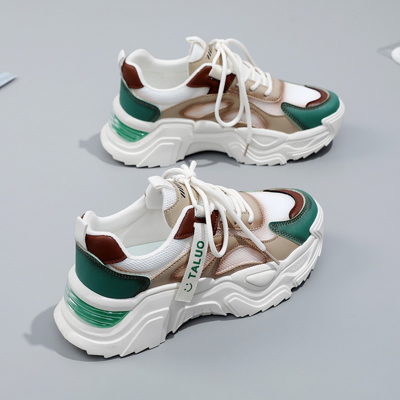 Baskets TUINANLE respirantes à semelle épaisse pour femmes – Image 2