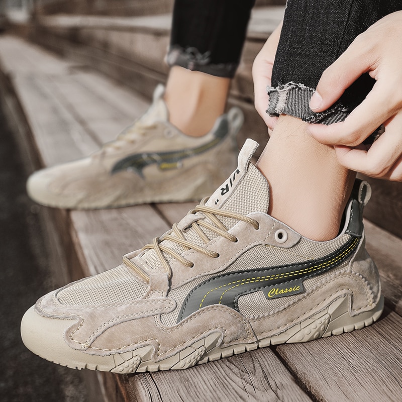 Baskets en cuir pour hommes – Image 2