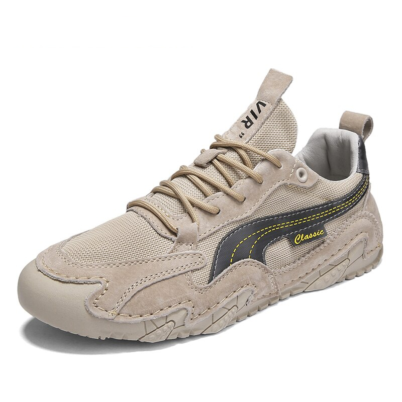 Baskets en cuir pour hommes