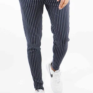 Chino Stripe Blauw