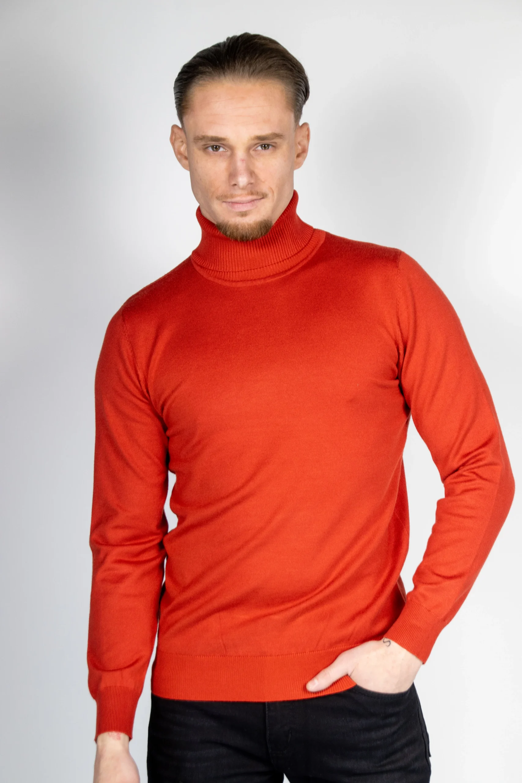 Donkeroranje Coltrui Heren – Image 2