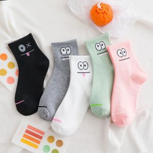 Lot chaussettes femme smiley