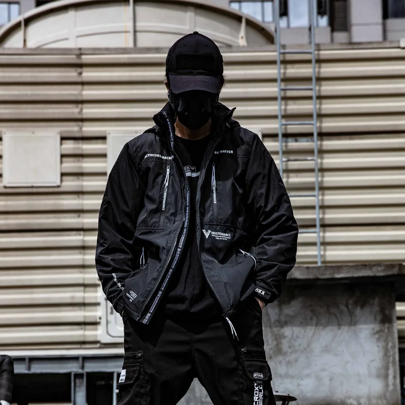 Black cargo jacket – Image 2