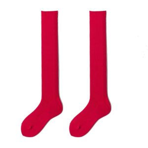 Chaussette rouge montante