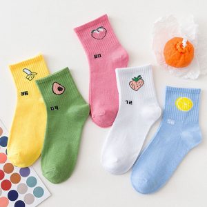 Lot chaussettes femme fruité