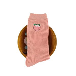 Chaussette fruit pêche