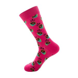 Chaussette fruit motif citron